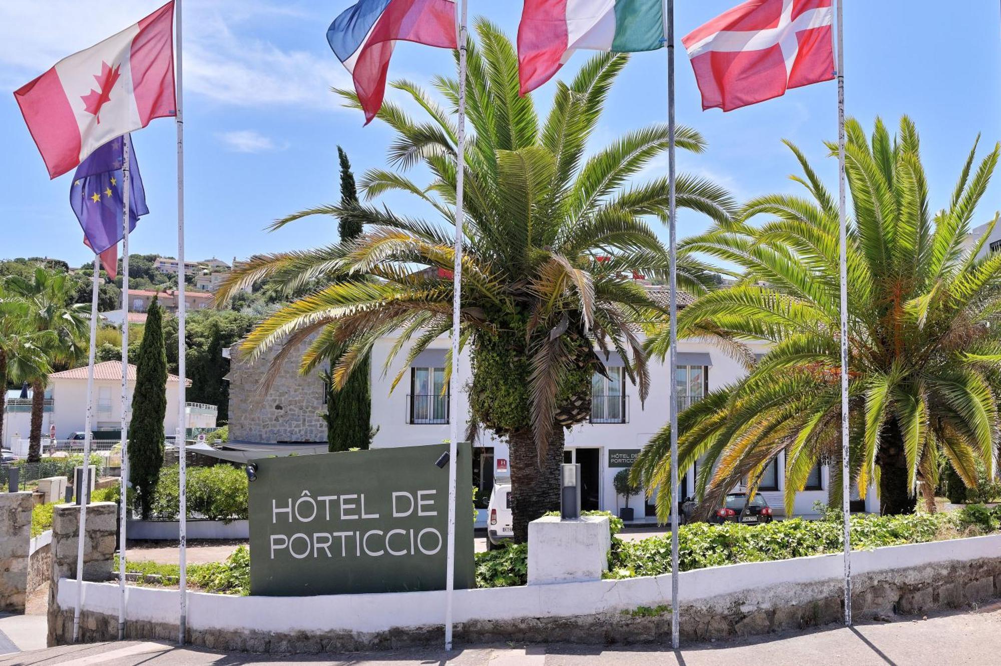 Hotel De Porticcio Bagian luar foto